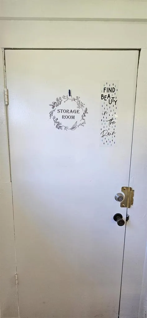 Optional Storage for a fee $