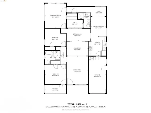View of room layout