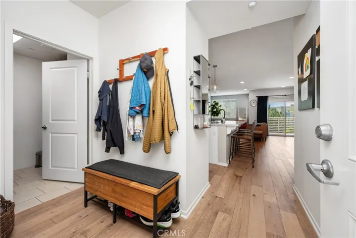 Entry with laundry room to the left