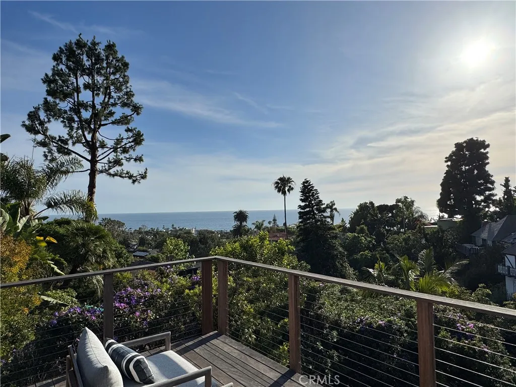 View from upstairs deck