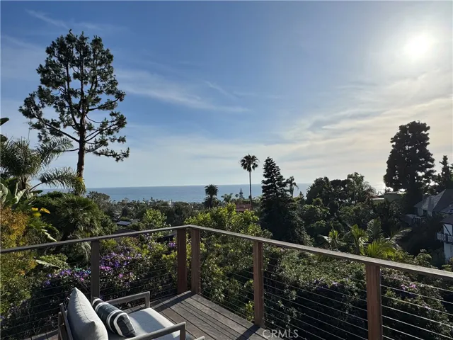 View from upstairs deck