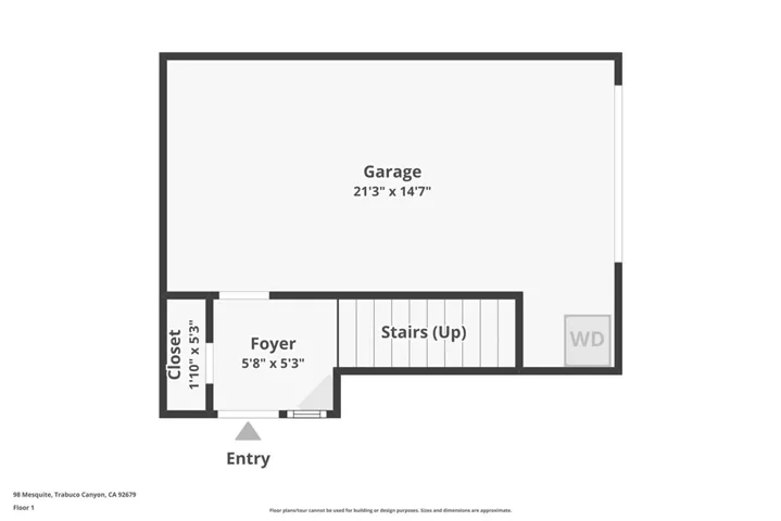 Floor Plan - 98 Mesquite, Trabuco Canyon , Ca  92679