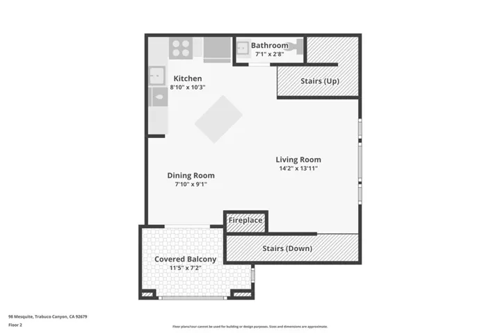 Floor Plan - 98 Mesquite, Trabuco Canyon , Ca  92679