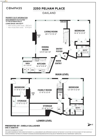 View of room layout
