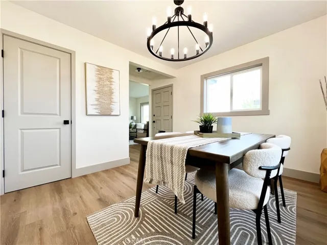Dining Room with Easily Accessible Closet/Pantry