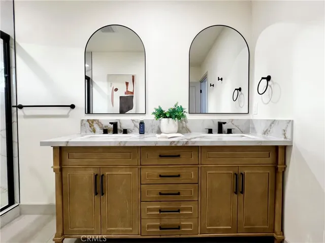 Double Vanity in Primary Bathroom