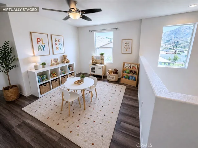 Virtually staged Loft