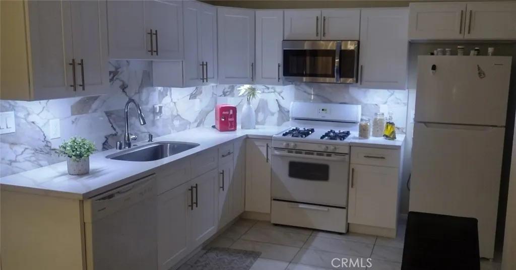 Under-cabinet lighting.