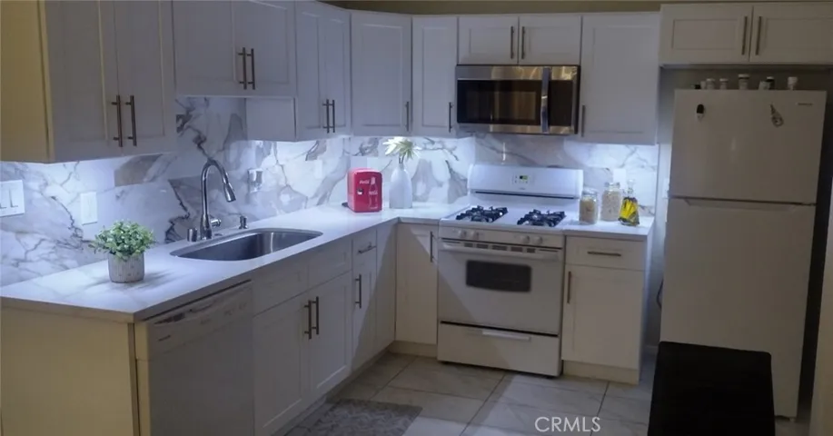 Under-cabinet lighting.