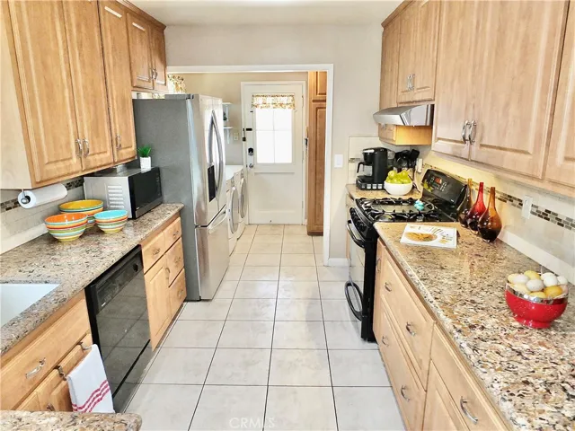 Large galley style kitchen with newer upgrades