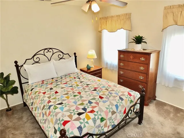 2nd bedroom is bright and sunny