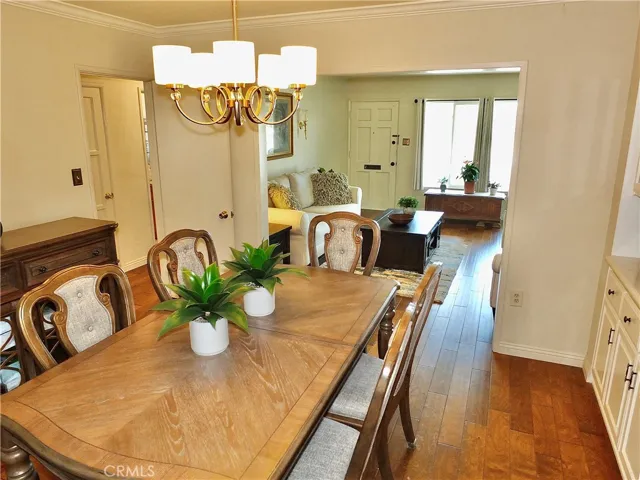 Large formal dining room