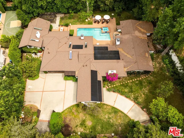 Aerial View of Home