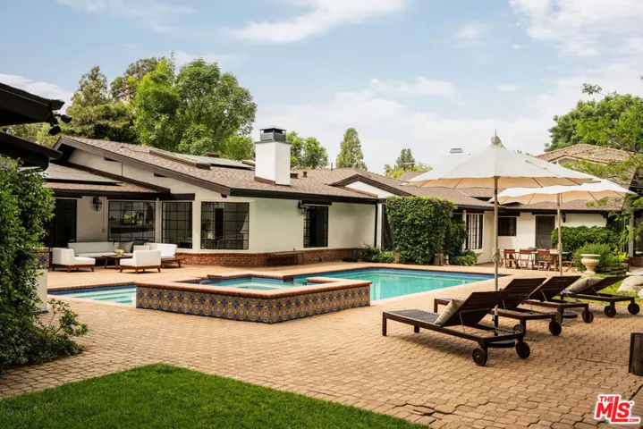 Backyard, Pool, and Rear of Ho