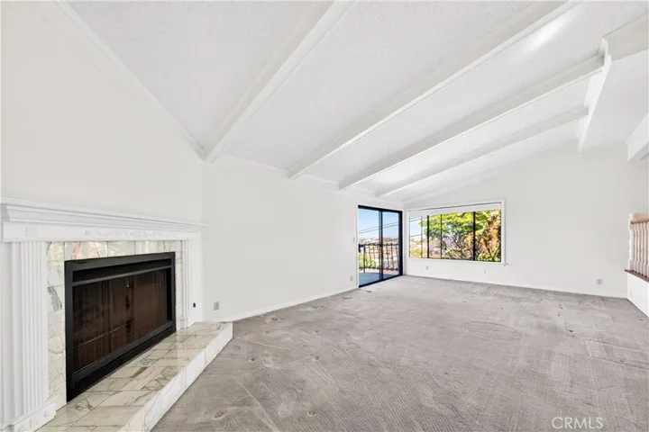 Living Room with Fireplace