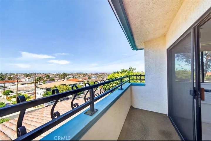 View from primary bedroom balcony