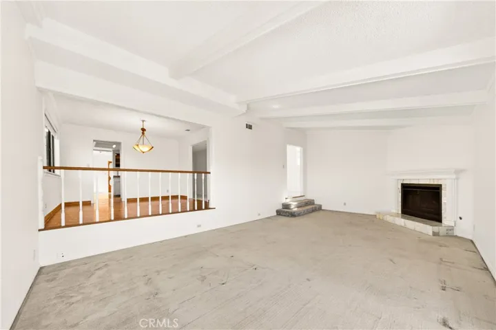 Living Room and Dining Room Above