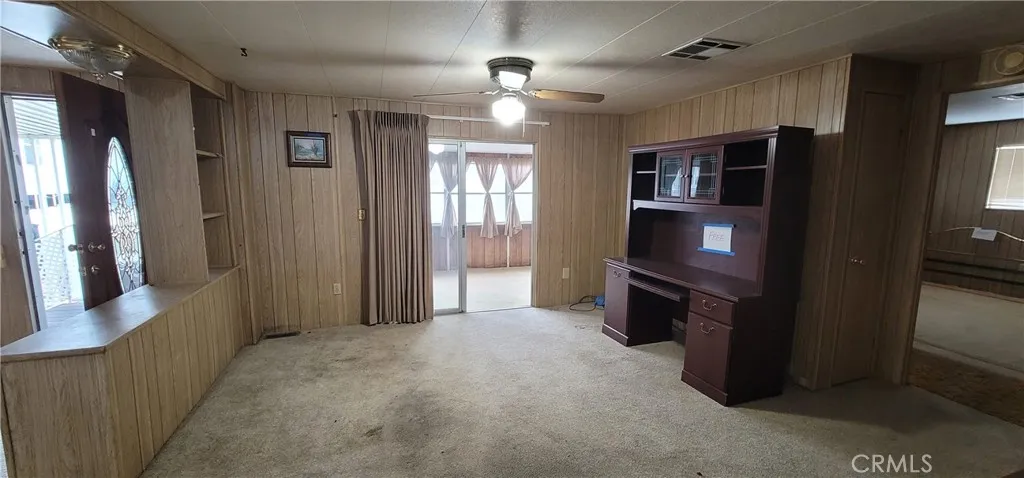 Possibility to expand master bedroom closet where this desk sits on a remodel.