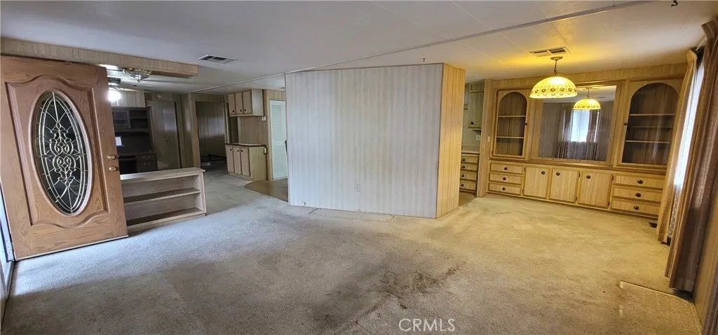 Living room and dining room with kitchen wall can be removed to open it up to the kitchen (see unit #391 for samples)