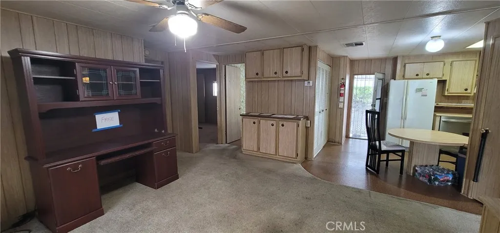 This desk will be removed before close of escrow.
