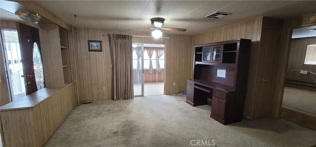 Possibility to expand master bedroom closet where this desk sits on a remodel.