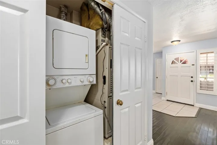 Condo comes with washer & dryer.