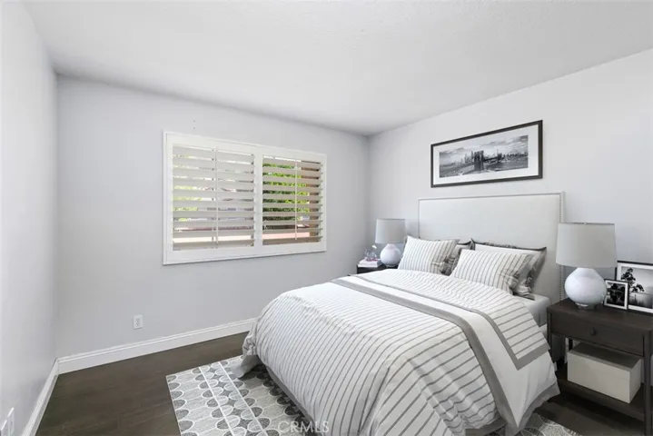 Spacious guest room.
*photo is virtually staged.