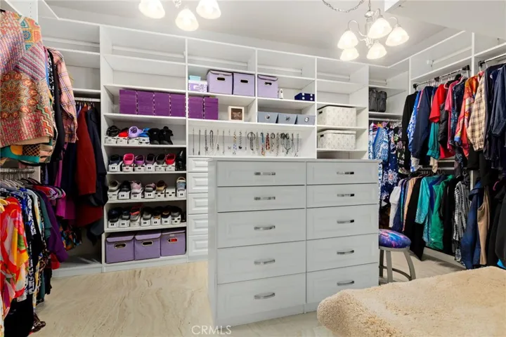 massive primary closet