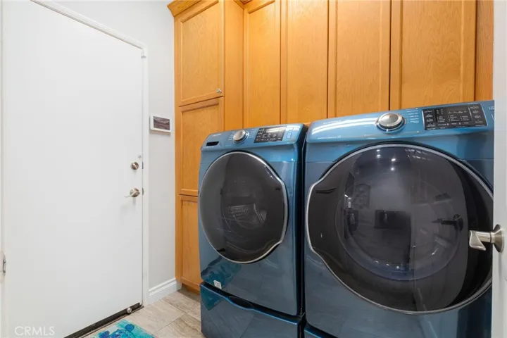 Laundry and garage entry