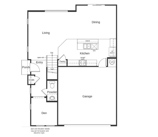 Floorplan 1st floor
