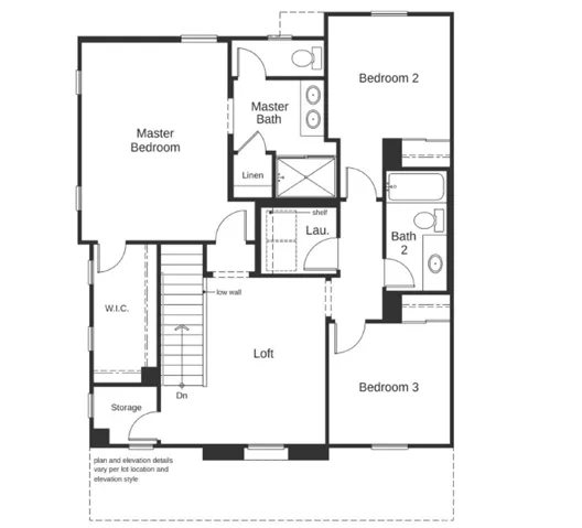 Floorplan 2nd floor