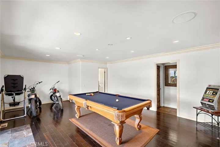 Game Room with Powder Room