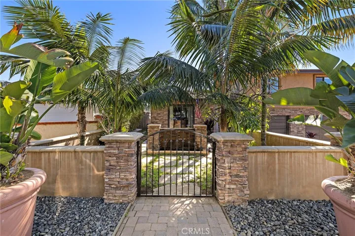 Tropical Entry, Water Feature