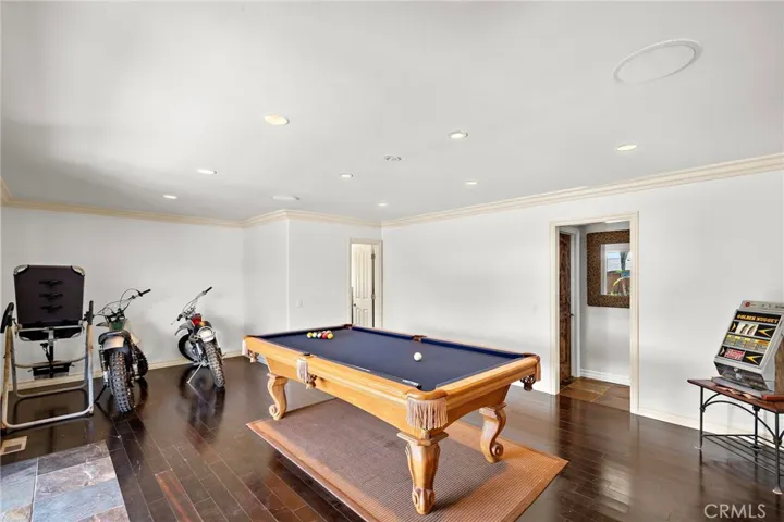 Game Room with Powder Room