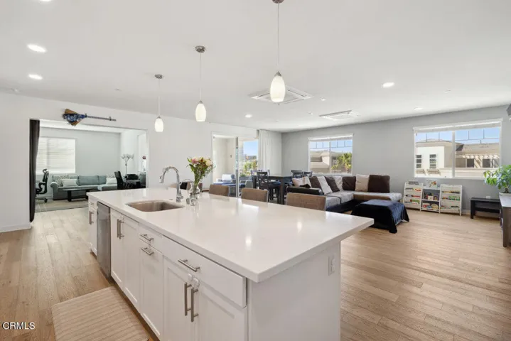 Open Concept from Kitchen