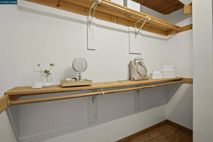 Primary walk-in closet