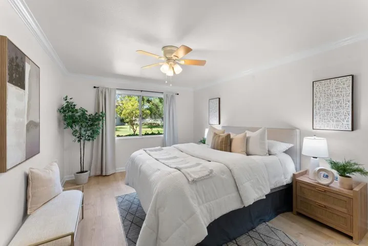 Peaceful views of the golf course and greenbelt