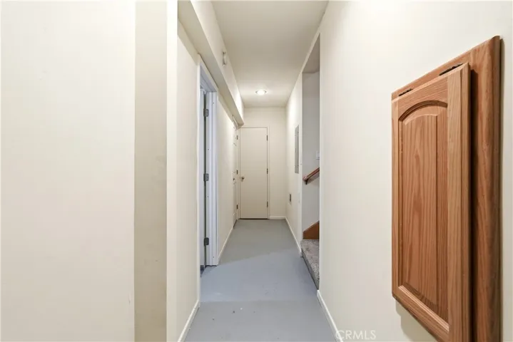 BASEMENT HALL AND LAUNDRY CHUTE
