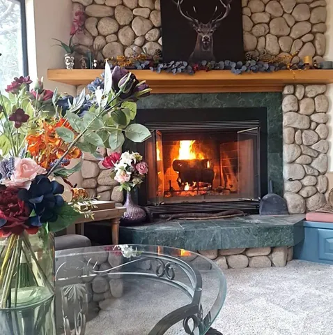 LIVING ROOM FIREPLACE
