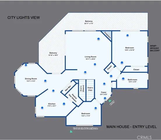 MAIN HOUSE ENTRY LEVEL FLOORPLAN