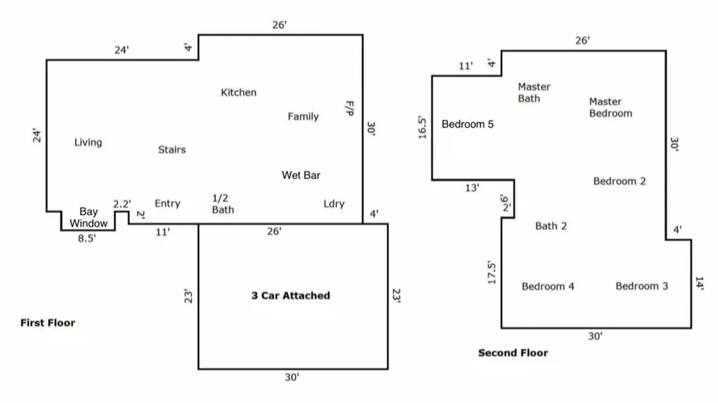 Floor Plan of Home