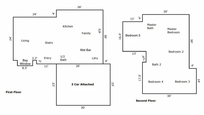 Floor Plan of Home