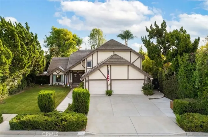 Home is set back from the street for extra privacy