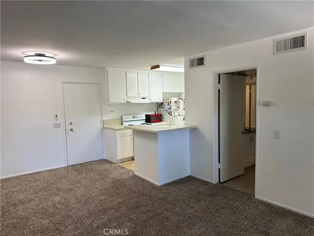 Dining area with new low profile ceiling fan and light