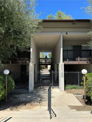One of the multiple entrances to the property