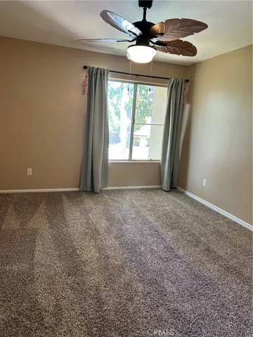 Primary bedroom with view