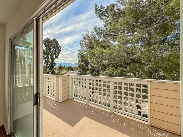 Balcony View off Living Room