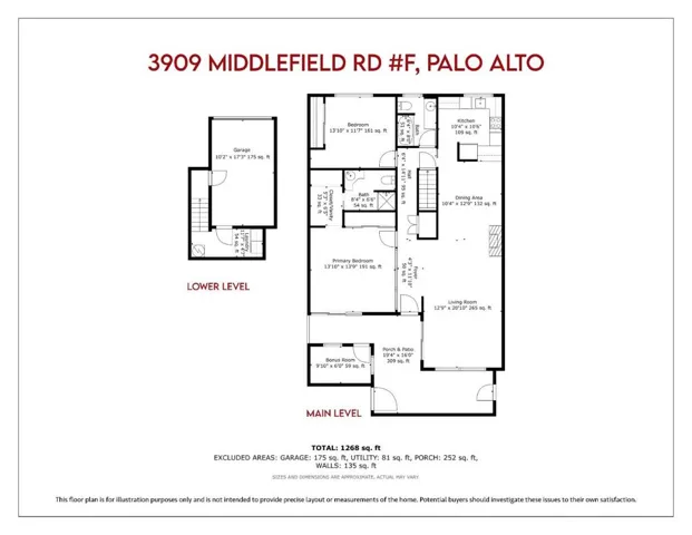 3909 Middlefield Road F, Palo Alto, California 94303