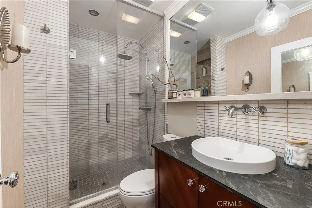 Primary bathroom with shower