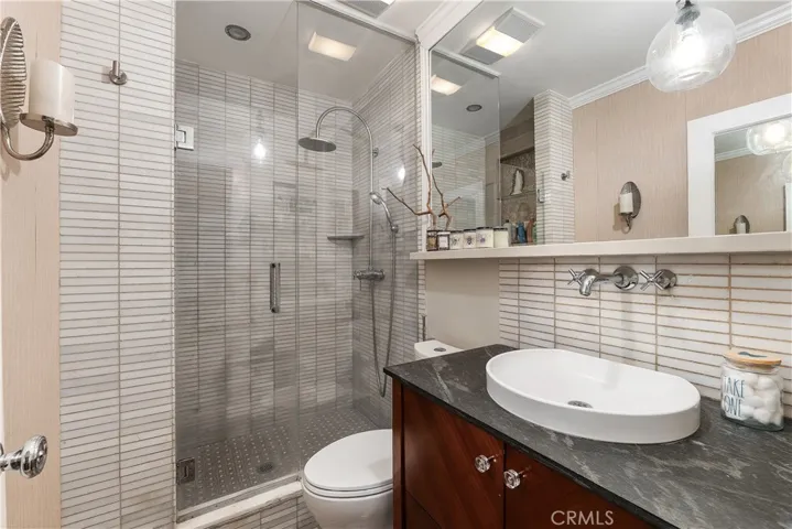 Primary bathroom with shower